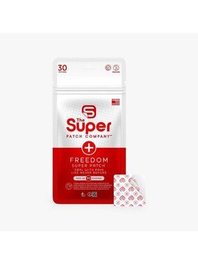 Wellness Patches for Back, Knee & Joint Pain Relief - 30 Count Super Patches